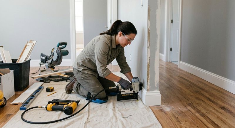 Chair Rail Installation in Wilmington, NC