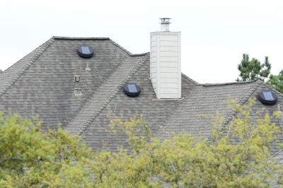 Roof with Gable Vents