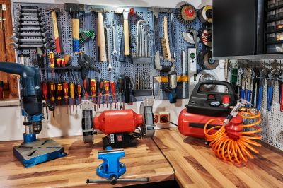 Garage Tool Rack Installation in Bethesda, MD